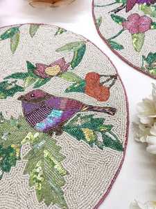 <b>Beaded</b> Table <b>Placemat</b> - Product Image 3