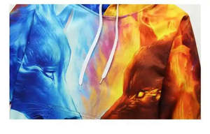 Haute qualité personnalisé en gros usine OEM survêtement pour hommes nouvelle mode 100% coton Sublimation graphiques pour l'hiver - Product Image 2