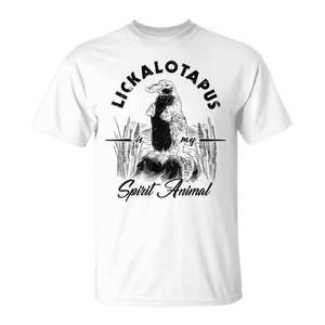 Camiseta Lickalotapus Is My Spirit Animal - Ropa promocional con diseño único - Product Image 1