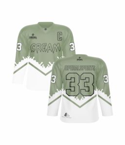 Ropa Deportiva de Hockey sobre Hielo de Alta Calidad, Jersey de Hockey sobre Hielo Rojo y Negro, Ropa de Equipo, Jersey de Hockey sobre Hielo con Estampado por Sublimación Personalizado, Unisex - Product Image 4