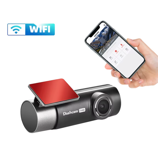 4k 1 Channel Wifi Adas Ai Dash Camera Front and Rear 360degree with Wifi Gps Full hd Dash Camera for Android