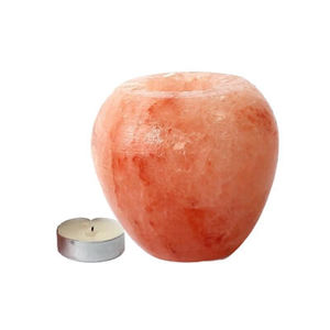 Portavelas de sal hecho a mano con etiqueta privada al por mayor o forma de estrella de sal de roca rosa del Himalaya soporte de luz de té hecho a mano origen PK - Product Image 5