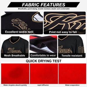 Betherival เสื้อเจอร์ซีย์ฮ็อกกี้น้ำแข็งระบายอากาศได้ดีผ้าโพลีเอสเตอร์100% - Product Image 3