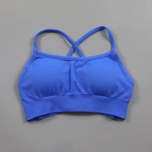Haut court femmes à manches courtes Yoga haut chemises léger Gym haut court sans couture sport chemise cyclisme respirant - Product Image 1