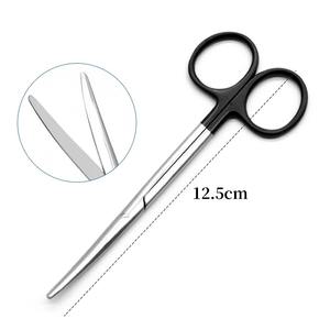 กรรไกรตัดต่อมทอนซิล ไม่ทำลายเส้นเสียง ใบมีดตรง สแตนเลส ด้ามจับสีดำ อุปกรณ์การแพทย์ - Product Image 6