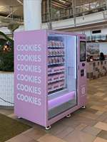 WEIMI 600-800 Pcs Capacity Cookie Vending Machine Elevator Cloud Management Multiple Payments Remote Monitoring for Cookie/Bread