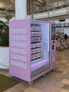 Distributeur automatique <span class=keywords><strong>de</strong></span> biscuits WEIMI, capacité 600-800 pièces, avec élévateur, gestion cloud, multiples modes <span class=keywords><strong>de</strong></span> paiement et surveillance à distance pour biscuits/pains - Product Image 4