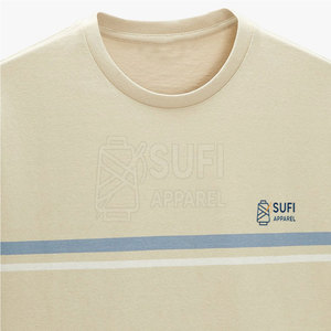 Service OEM, t-shirts surdimensionnés personnalisés pour hommes, design personnalisé imprimé, 100% coton tricoté, écologique, respirant, mode unique - Product Image 6