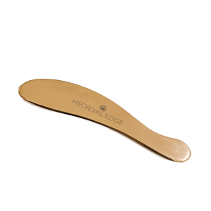 Herramienta de masaje corporal Kansa Gua Sha de alta calidad, fabricación india Original, reducción de la inflamación, promoción de la relajación para la cara - Product Image 1