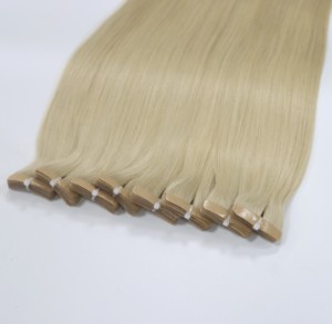 Donneur unique 100% extensions de cheveux humains en gros bande colorée extensions de cheveux raides de cheveux de macsara - Product Image 2