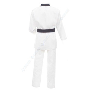 Uniforme de Taekwondo OEM en Coton Respirant Écologique de Haute Qualité, Taille Haute, Léger, Manches Longues, Arts Martiaux - Vente Chaude - Product Image 4