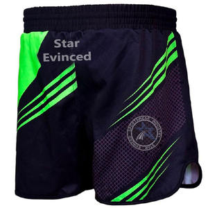Shorts de MMA testés au combat avec tissu extensible, durables et à séchage rapide - Équipement de combat le plus vendu au Pakistan - Product Image 2