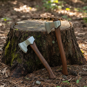 Hachas Vikingas Nórdicas Auténticas, Acero con Alto Contenido de Carbono de Grado Industrial, Diseño Grabado, Listas para la Batalla, Hacha de Doble Cabeza con Mango de Acero - Product Image 4