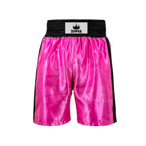 กางเกงชกมวยแบบใหม่ล่าสุด ออกแบบได้ตามต้องการ น้ำหนักเบา ใส่ได้ทั้งชายและหญิง ผลิตจากโพลีเอสเตอร์/คอตตอน แห้งเร็ว ระบายอากาศได้ดี เป็นมิตรต่อสิ่งแวดล้อม คุณภาพสูง รับผลิตตามสั่ง - Product Image 1