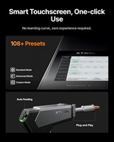 XTool MetalFab 1200W 3 en 1 cortador de soldador láser de fibra nueva condición Auto alimentación de alambre soldador TIG cortador láser para acero inoxidable