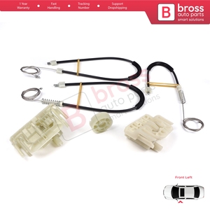 Juego de Reparación de Elevalunas BWR5445 para Puerta Delantera Izquierda, Compatible con Serie 5 F10 F18 F11 4/5 Puertas 2009-2017 51337182131 - Product Image 6