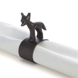 Anillo de Servilleta Europeo de Hierro con Acabado Antiguo para Bodas, Estilo de Mesa Tradicional, Mejora el Aspecto Europeo de Lujo Vintage - Product Image 5