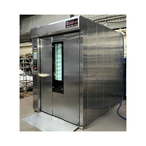 Wholesale Price 32-Trays Rotary <b>Oven</b> With Altuntop Trolley 380V 220V Commercial <b>Oven</b> Baguette Bread <b>Baking</b> <b>Oven</b> Factory - Product Image 1