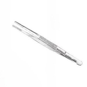 คีมหนีบสำหรับผ่าตัดมาตรฐานขนาด10.5ซม. ปากคีบสำหรับใช้ในการผ่าตัดทำจากสเตนเลสสตีล - Product Image 3