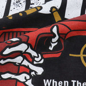 2024 Personnalisé Top Design Hommes Oversize Puff Impression Hoodies Meilleure Qualité Casual Wear Puff Impression Hoodies - Product Image 5