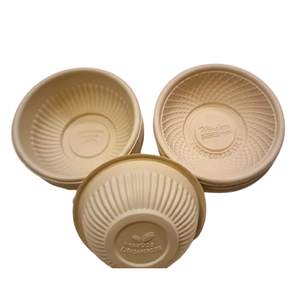 จานใส่ข้าวกะลามะพร้าวแบบใช้แล้วทิ้งจานข้าวออกแบบด้วยมือแกะสลักเป็นเอกลักษณ์สำหรับงานปาร์ตี้ขายส่ง - Product Image 2