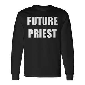 Camiseta de Manga Larga para Futuros Sacerdotes para Trabajos de Ensueño - Producto Promocional - Product Image 1