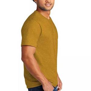 Personalizado bordado impresión Logo 100% algodón moda barata en blanco hombres camisetas al por mayor superventas cuello redondo ropa de calle camisa - Product Image 5