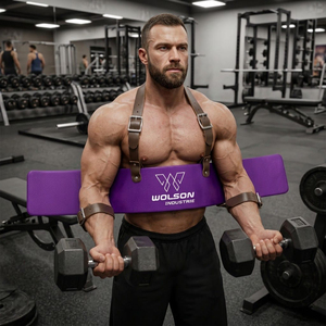 Wolson Industry - Brazalete de Entrenamiento de Bíceps de Alta Resistencia, Diseño Ergonómico de Látex, Ecológico y Cómodo para Hacer Ejercicio - Product Image 5