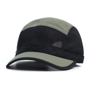 Gorra de béisbol de malla de ala corta para deportes al aire libre Primavera Verano hombres mujeres transpirable suave papá sombrero ajustable estilo camionero perfil bajo - Product Image 4
