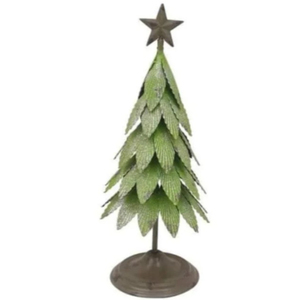 Design classique décor de noël arbre de table meilleure qualité or métal martelé finition arbre décoratif pour décor de fête - Product Image 5