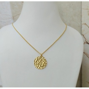 Handmade Brass Necklaces with Gold Plating Link <b>Chain</b> Religious Style Featuring Diamonds and Pearls for Wedding Party Gifts - Product Image 3