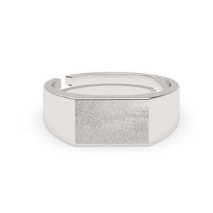 NOVAMART Fine Buy Premium 925 Pure Sterling <b>Silver</b> <b>Rings</b> for <b>Men</b> Boho Style Cluster Geometric Pattern Oval Cut Gemstone Inlay St - Product Image 1