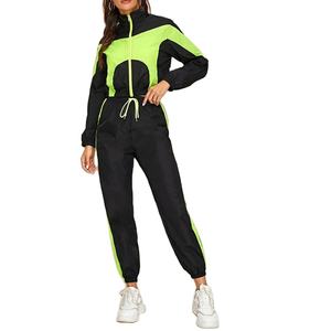 Conjunto de 2 Piezas Personalizado de Alta Calidad para Mujer, Chaqueta Cortavientos de Invierno con Capucha y Cremallera, Traje Deportivo Impermeable con Opciones de Talla Disponibles 2026 - Product Image 2