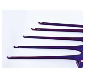 QNQ Manual profesional titanio Kerrison Rongeurs Set 5 (1-5mm) 7 pulgadas alta precisión Clase I Cervical ortopédico quirúrgico - Product Image 6