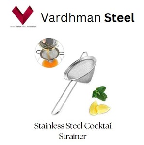 Passoire à cocktail en acier inoxydable avec logo personnalisé, passoire à mailles fines, passoires alimentaires, petite passoire, passoire à thé, passoire de bar - Product Image 5