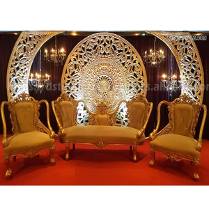 Especial Bollywood boda evento escenario decoración tradicional boda recepción escenario musulmán boda Walima Decoración - Product Image 1