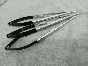 Nouveau lot de 5 ciseaux de micro-chirurgie en acier inoxydable allemand porte-aiguille droit et incurvé plus pince à suture - Product Image 4