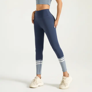 Mallas de diseñador de ropa activa sin costuras Servicio OEM Mallas de Yoga de cintura alta elástica para mujer Pantalón Gimnasio Fitness Wear Tight Ladies - Product Image 5