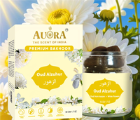 Floral traditionnel français arabe Bakhoor naturel Oud bois d'agar encens solide 30 + parfums décor à la maison chambre désodorisant étiquette personnalisée