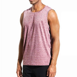 Alta calidad muestra gratis logotipo personalizado transpirable al por mayor mejor Top sin mangas deporte chaleco suave de secado rápido Fitness gimnasio hombres camiseta sin mangas - Product Image 2