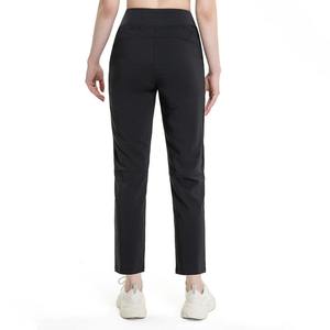 Pantalones Deportivos de Felpa para Mujer con Cintura Elástica con Cordón y Puños Ajustados en los Tobillos - Product Image 4