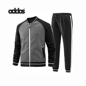 Ropa Deportiva de gimnasio para hombre, chándal de dos piezas para entrenamiento de lana - Product Image 1