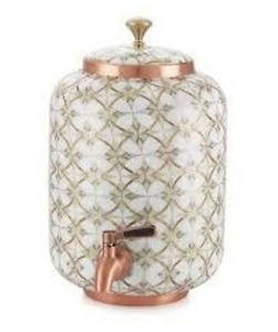 เหยือกน้ำทองแดงโบราณ12ลิตรเคลือบหม้อทองแดงเคลือบคลาสสิก - Product Image 6