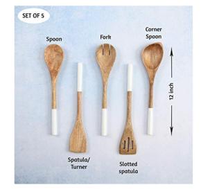 Utensilios de Cocina Ecológicos de Lujo, Aptos para Lavavajillas, Hechos en India - Product Image 3