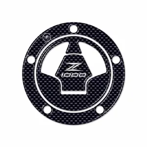 Adesivo Protettivo 3D in Fibra di Carbonio per Tappo Serbatoio Moto Kawasaki Z1000 - Product Image 2