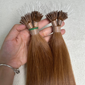 Color # Extensiones de Cabello Humano con Punta en U, 33 Pulgadas, 100% Virgen Remy, Liso Natural, Paquete de 100g - Product Image 1