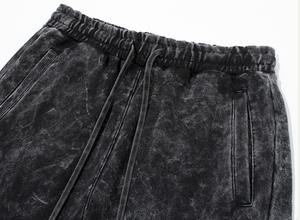 กางเกงผ้าคอตตอนพิมพ์ลายสำหรับผู้ชายกางเกงขาสั้นผ้าคอตตอนย้อมสีเหงื่อสำหรับผู้ชายแนววินเทจสำหรับฤดูร้อนออกแบบได้ตามต้องการ - Product Image 3