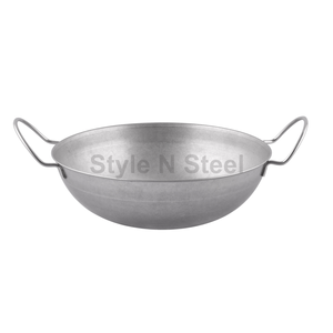 Kadai กระทะสแตนเลสขนาดเล็กสไตล์วินเทจทำจากเหล็กหล่อที่เสิร์ฟขนาดเล็ก - Product Image 1