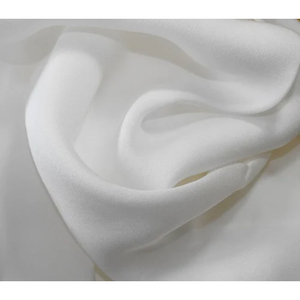 KVR Stock Lote 180gsm Grueso Grapery Dos Capas Poliéster Elastano 4 Way Stretch Spandex Heavy Chiffon Mujeres Traje Tela Para Exportación - Product Image 4