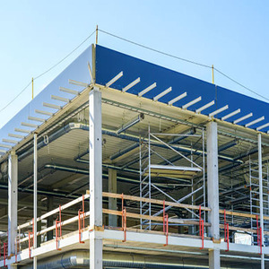 Casa Prefabricada Moderna de Estructura de Acero Ligero/Pesado, <span class=keywords><strong>Requisitos</strong></span> Personalizados, Villa Multiusos de Acero Ligero - Product Image 1